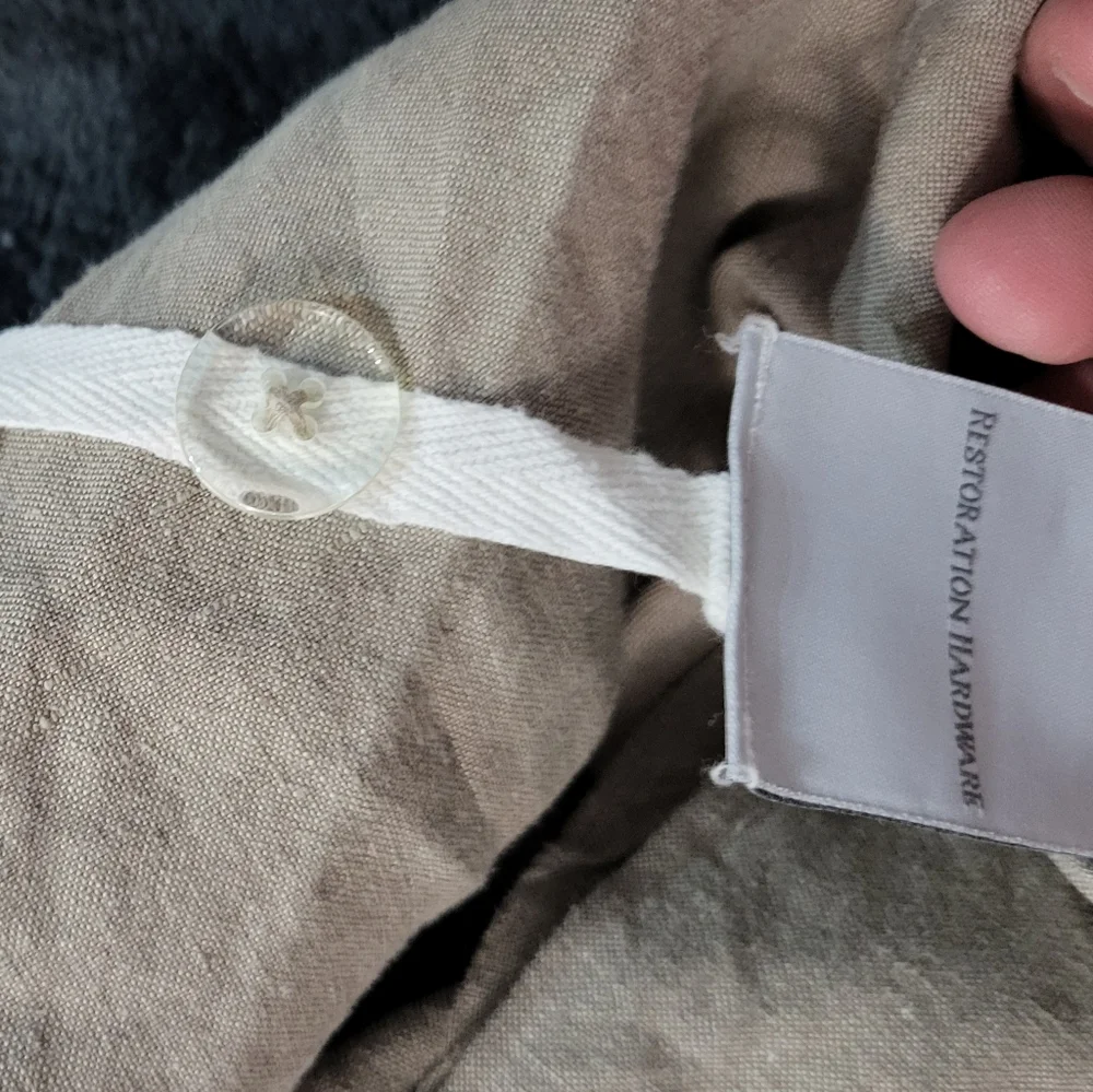 Restoration Hardware Twin Duvet Cover